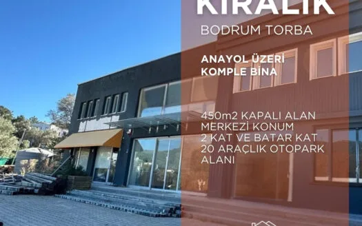TORBA ANAYOL ÜZERİ KİRALIK DÜKKAN