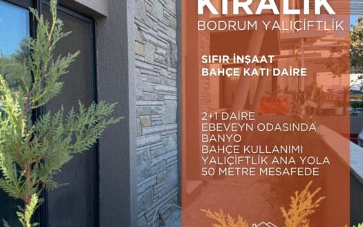 BODRUM YALIÇİFTLİK KİRALIK DAİRE